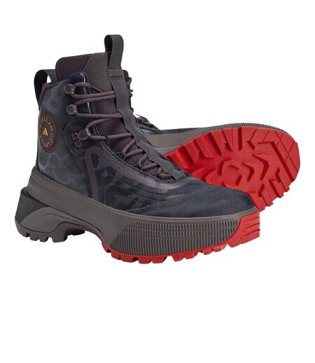 Womens/ladies Stella Mccartney Waterproof Hiking Boots Charcoal Adidas
