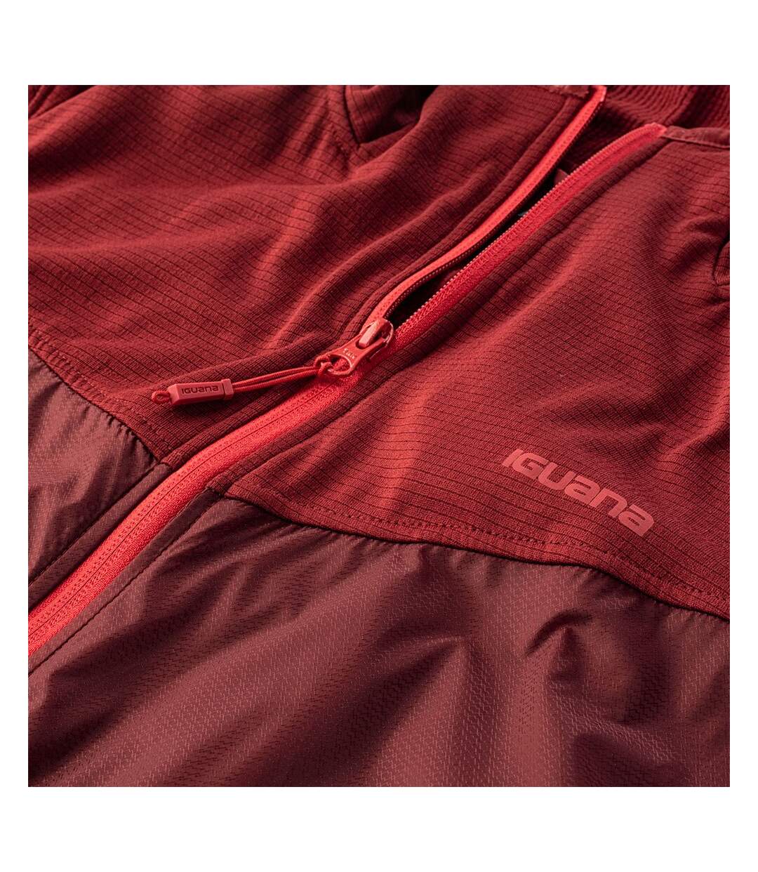 Veste À Capuche Scone Homme Tomate Séchée Rouge Iguana-3