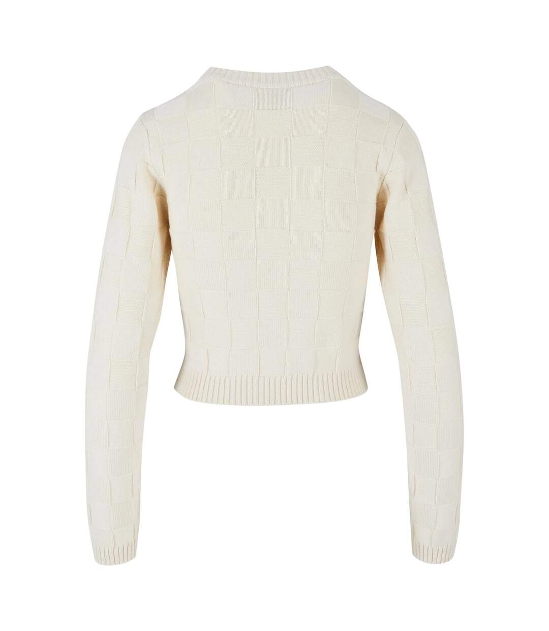 Sweat Motif/style À Carreaux Femme Sable Urban Classics-2