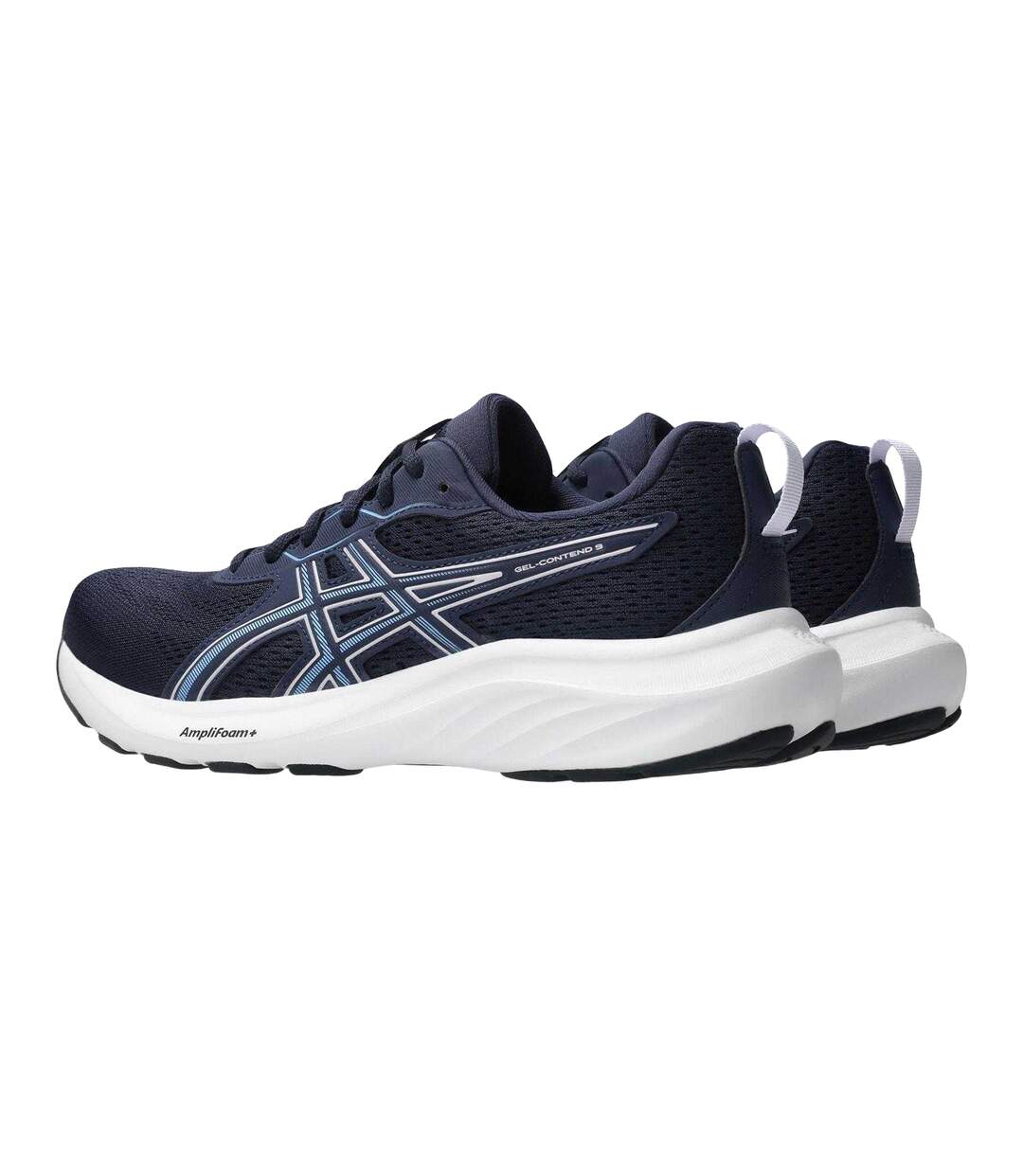 Chaussures Contend Femme Bleu Nuit Lilas Asics-2