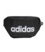 Linear Logo Waist Bag One Size Black White Adidas-1