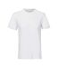 Unisex Adult Cliff Cotton T-shirt White SOLS-1