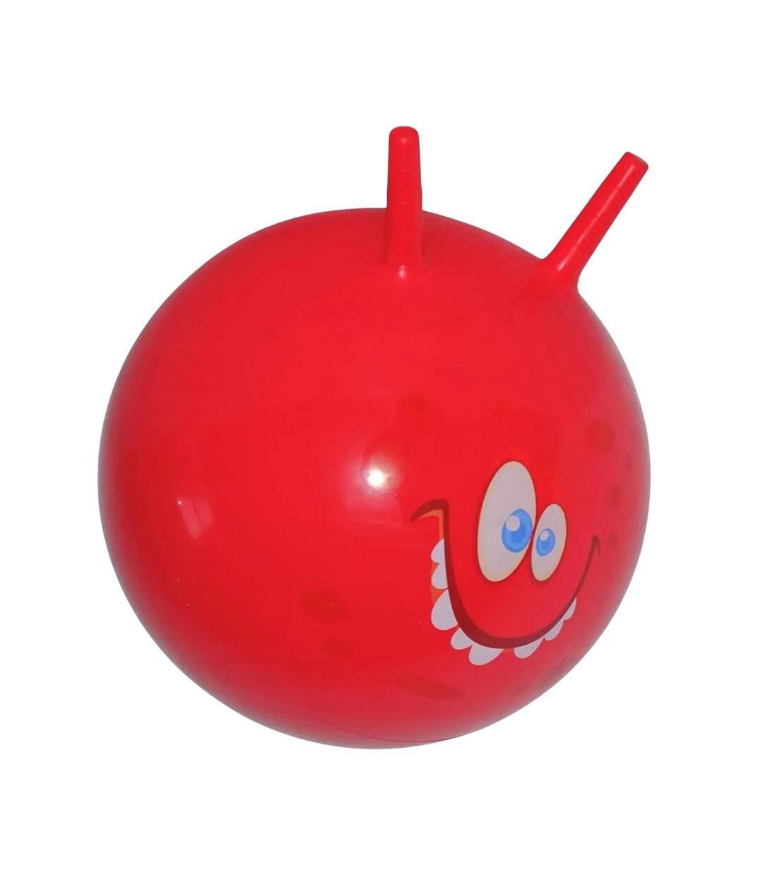 Ballon Sauteur Motif/style Visage Heureux Taille Unique Rouge Eddy Toys-3