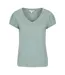 Womens/ladies Malaga Broderie Sleeve T-shirt Khaki Green Mountain Warehouse-3