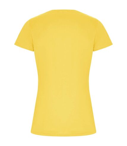 T-shirt imola femme jaune Roly Roly