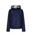 Parka marine/argent femme only fry - l-1