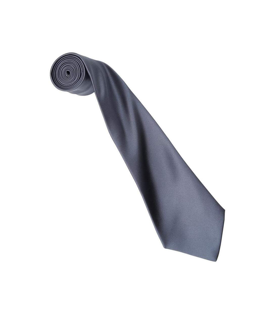 Cravate Colours Collection Taille Unique Gris Acier Premier-2