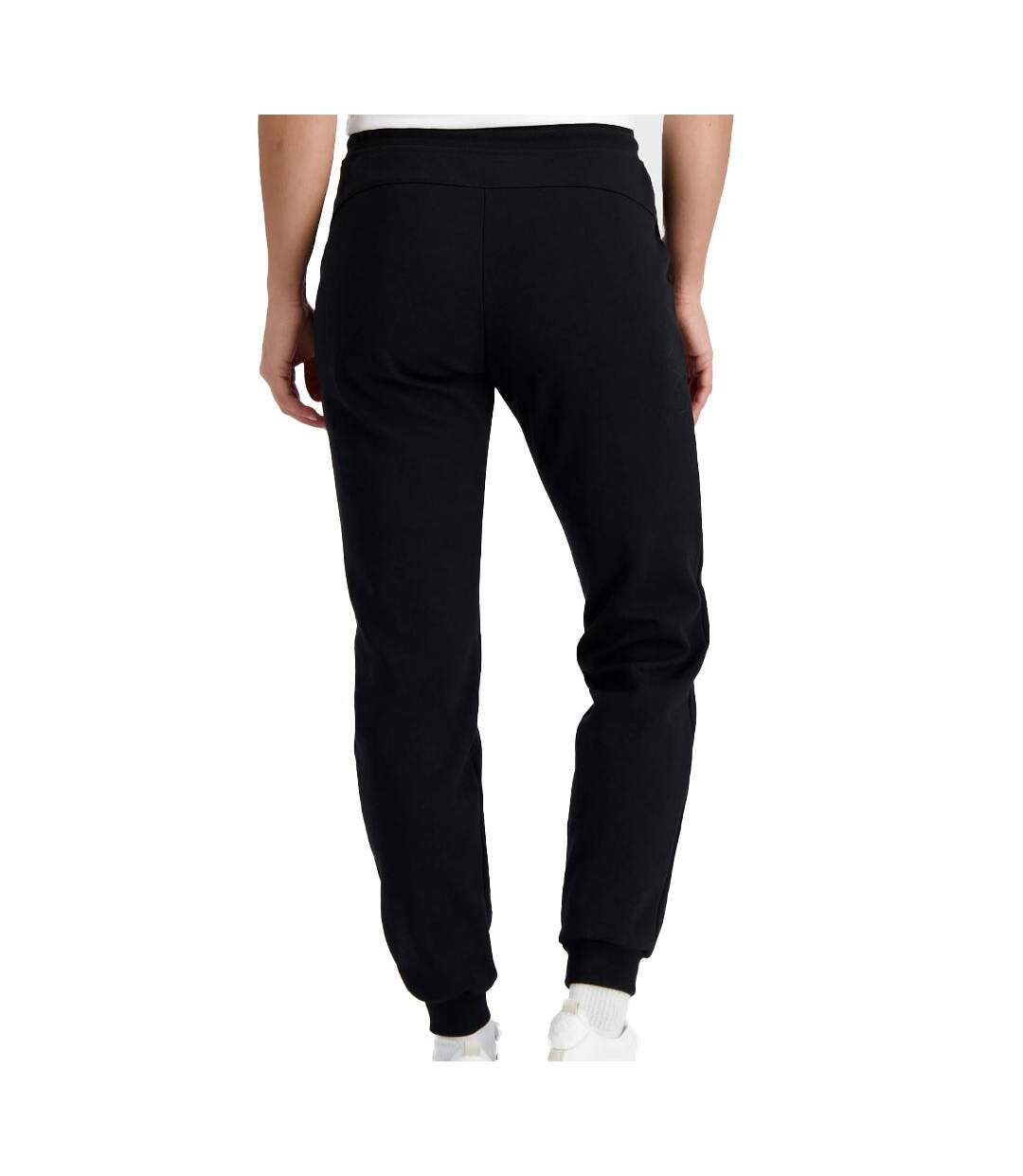 Jogging noir femme le coq sportif regular-2