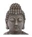 Statuette de Bouddha Effet Bois 49cm Gris-2