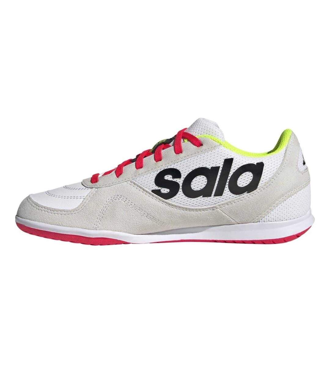 Baskets De Foot En Salle Sala Competition Femme Blanc Noir Vert Adidas-3