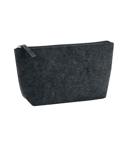 Sac à accessoires 19 cm x 9 cm x 18 cm charbon chiné Bagbase