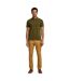 Mens Oyster River Logo Short-sleeved Polo Shirt Olive Timberland-4