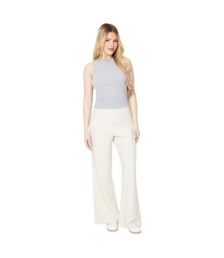 Pantalon femme écru Dorothy Perkins