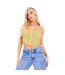 Haut Style Corset Femme Vert Kaki Missy Empire-1