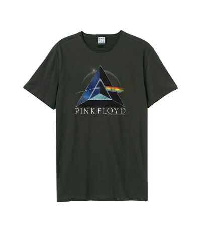 T-shirt pyramid keleidoscope adulte charbon Amplified