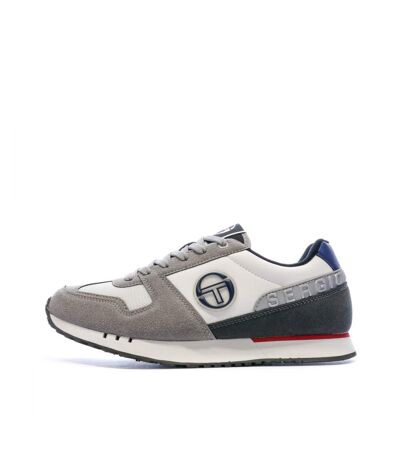 Baskets Grises/Blanches Homme Sergio Tacchini Club