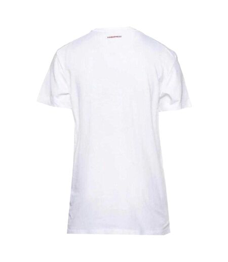 Unisex Adult Bubble Logo Skinny T-shirt White DSquared2