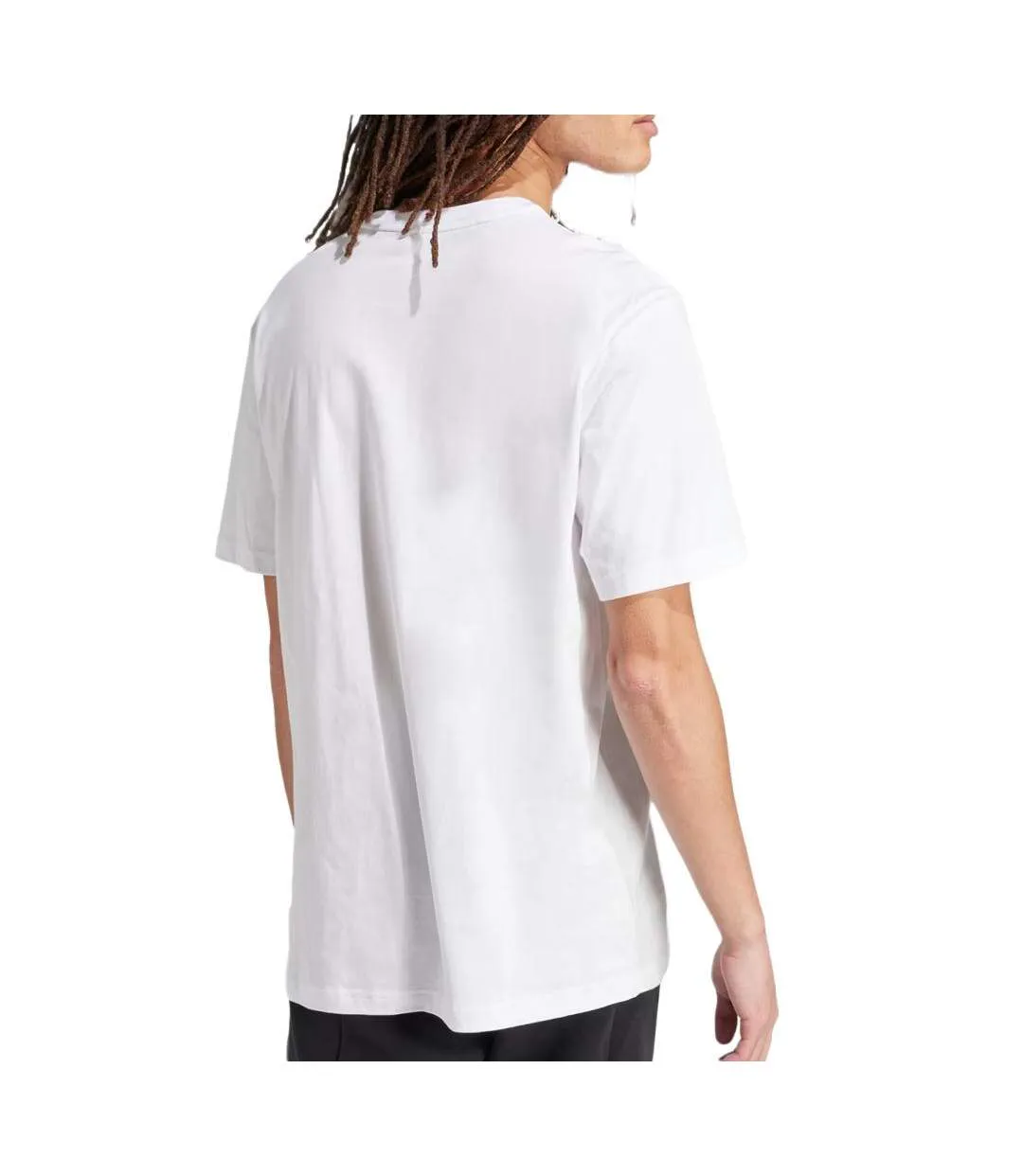 T-Shirt blanc homme adidas bos-2