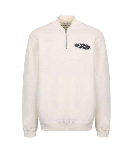 Mens Americano Oversized Sweatshirt Unboxed White Jack Wills