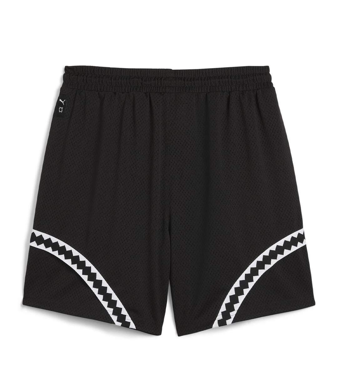 Short noir homme puma crowd craze mesh-2