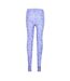 Womens/ladies Series-5 Performance Leggings Purple Skins-2