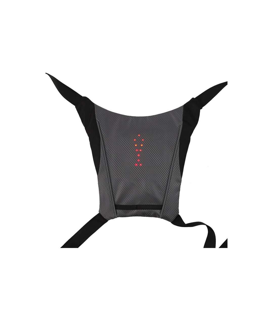 Gilet Clignotant LED Télécommande 20cm Noir-4