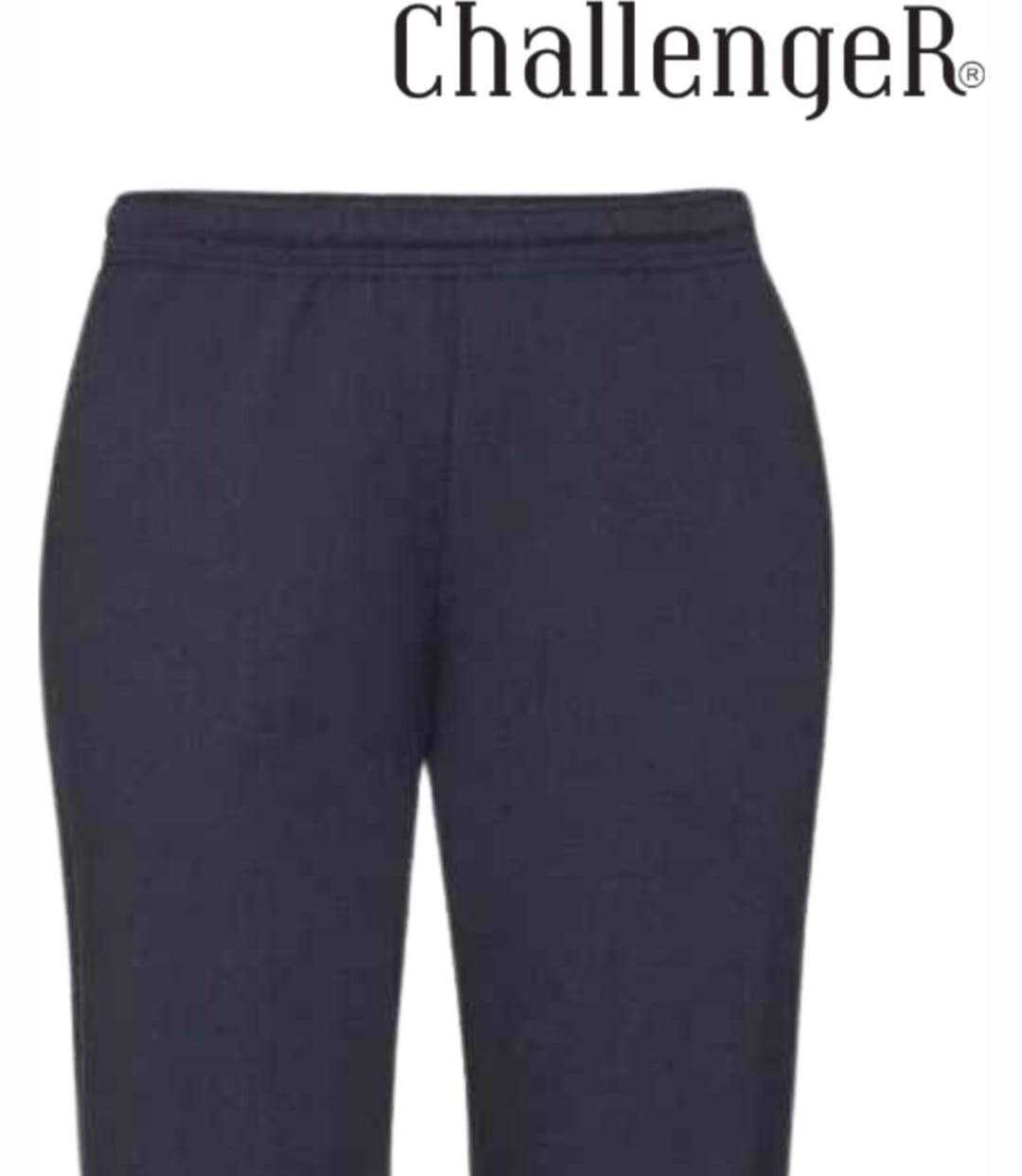 CHALLENGER VIRGIL2 — Jogging molleton bas resserré marine : confort et style athlétique-2