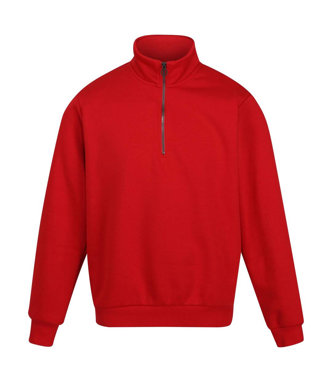 Mens pro quarter zip sweatshirt classic red Regatta