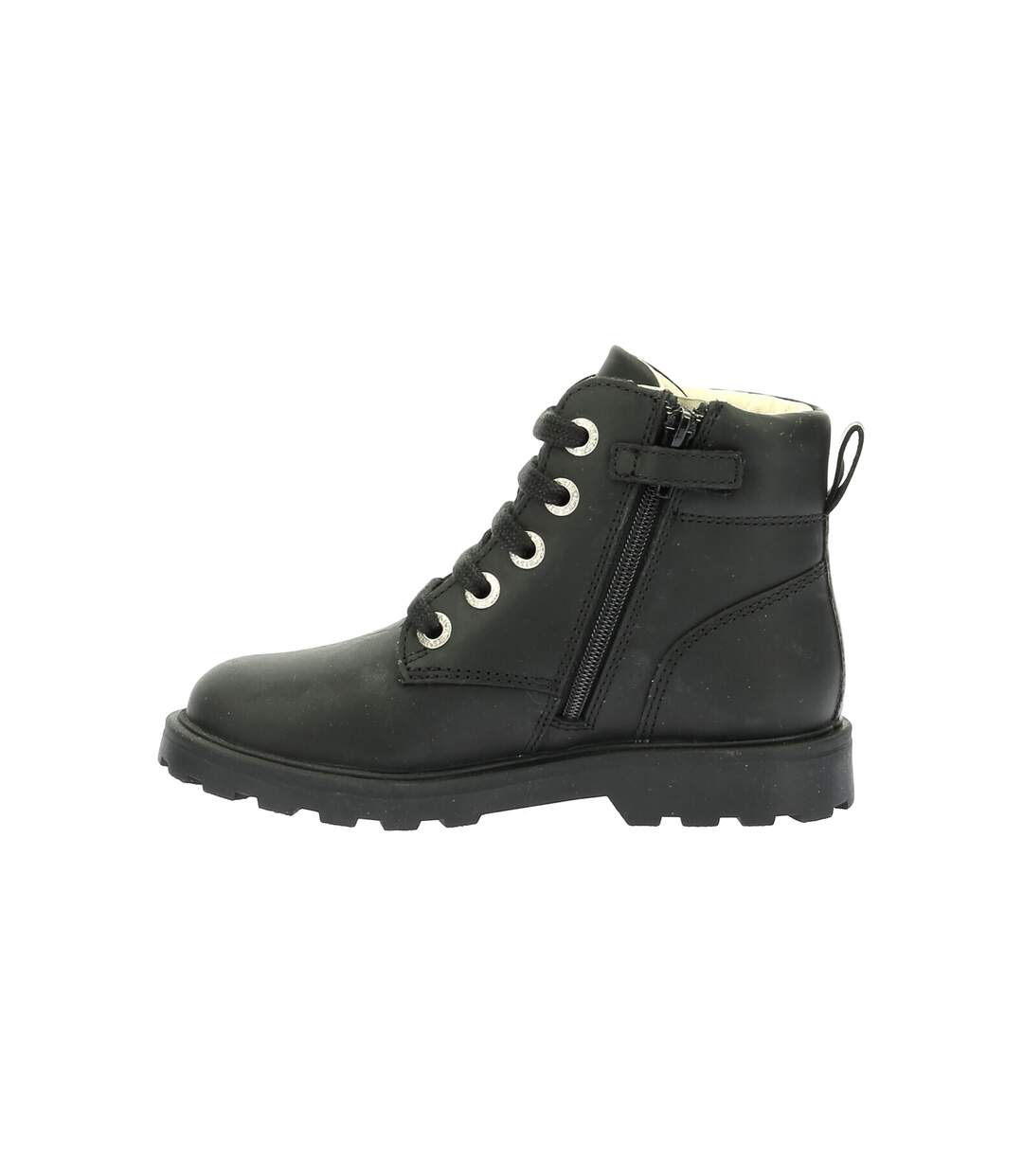 Bottines Cuir Enfant Kickers Kick Bluck-1