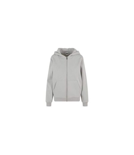 Sweat À Capuche Duveteux Femmes/ladies Asphalte Léger Build Your Brand