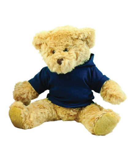 T-shirt à capuche pour nounours bleu marine Mumbles