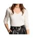 Pull Blanc Femme Morgan  MIELO - L-1