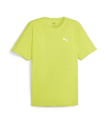 Maillot de sport vert fluo homme puma run favorite velocity - l