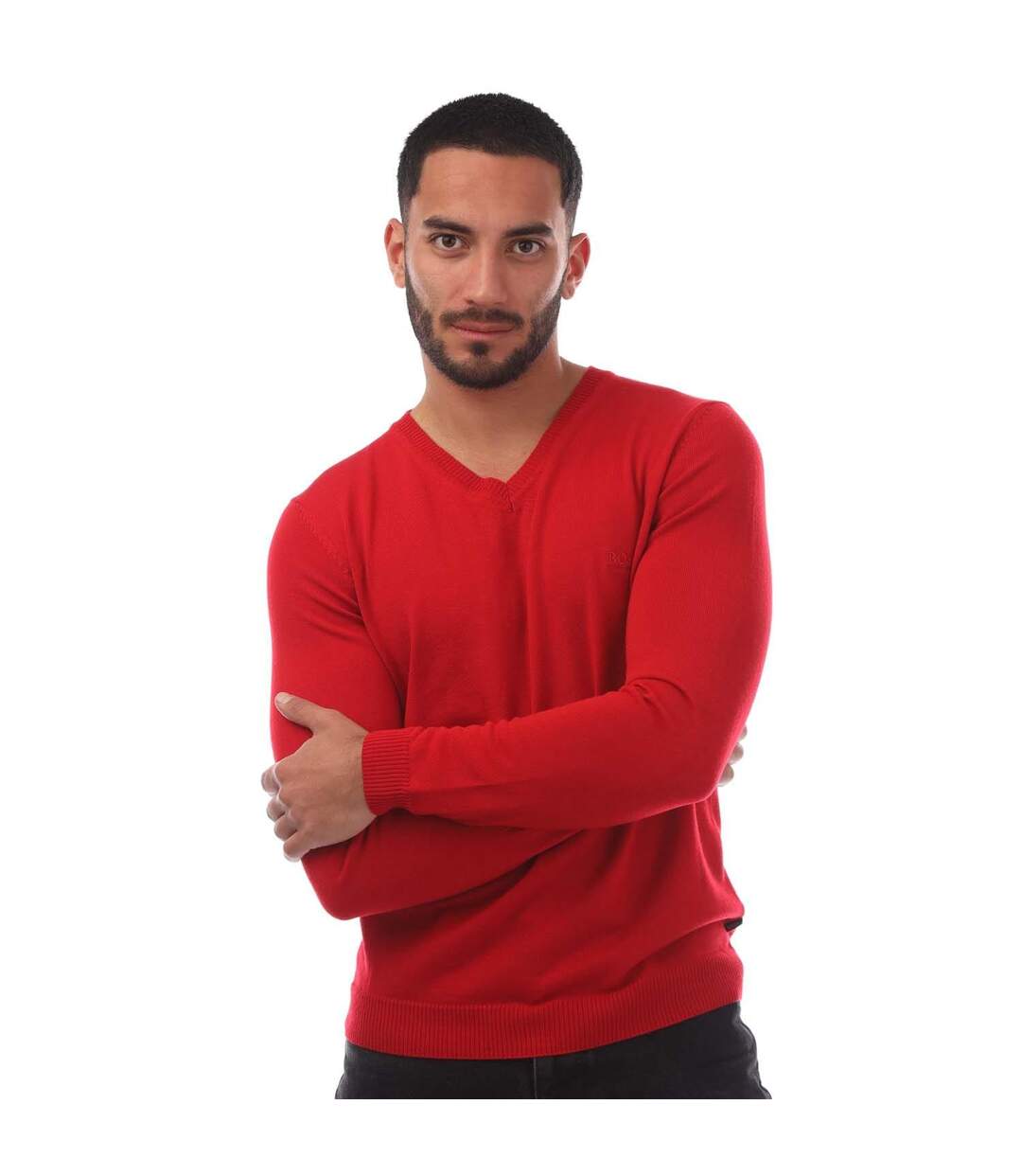 Sweat Batisse Homme Rouge Boss-2