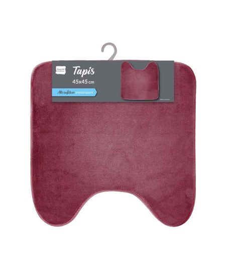 Tapis Contour WC Vitamine 45x45cm Framboise