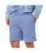 Short bleu homme lacoste regular fit en molleton - l-1