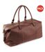 Lot de 2  Sac de voyage en faux cuir taille unique fauve Quadra