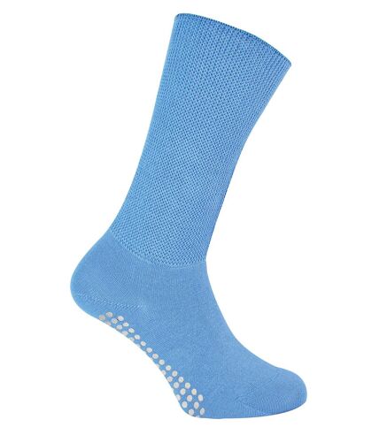 1 Pack Extra Wide Bamboo Oedema Socks with Grips