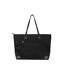 Katana - Sac cabas nylon et cuir - noir - 7677