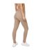 Womens/ladies Sophie Habboo Panelled High Waist Leggings Desert USA Pro-3