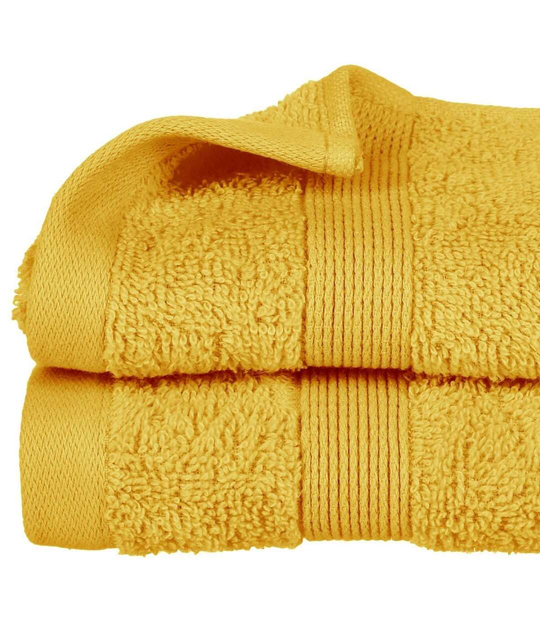 Serviette d'Invité Confort 30x50cm Ocre-2