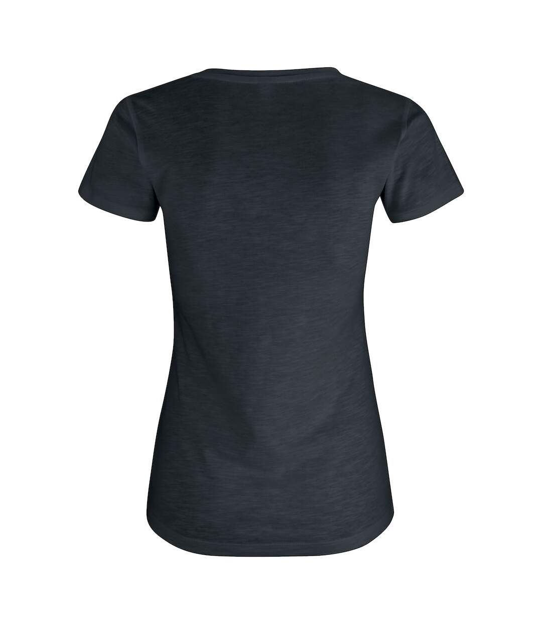 T-shirt Femme Noir Clique-2