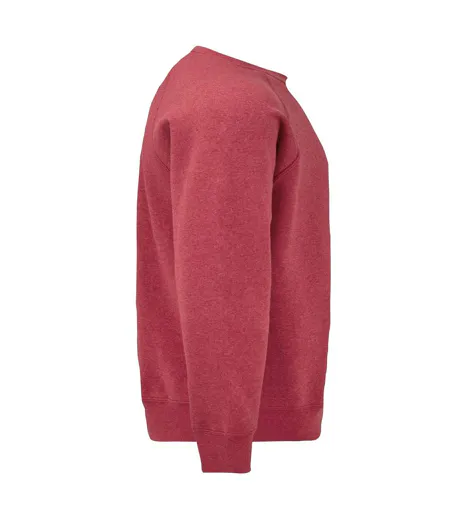 Pull Classic Homme Rouge Chiné Fruit Of The Loom