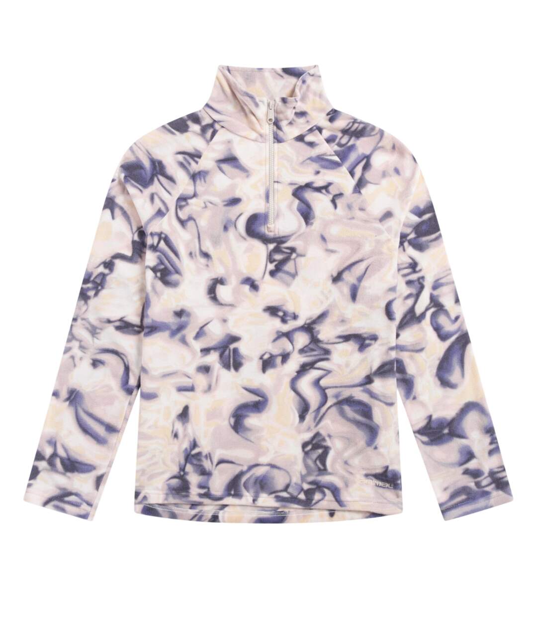 Womens Prague Lightweight Travel Fleece Dark Blue Animal-2