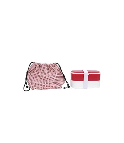 Lunch Box pour Repas 3 Pièces 18cm Rose
