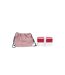 Lunch Box pour Repas 3 Pièces 18cm Rose-1