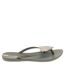 Womens/ladies heart maxi sandals khaki green Ipanema-2