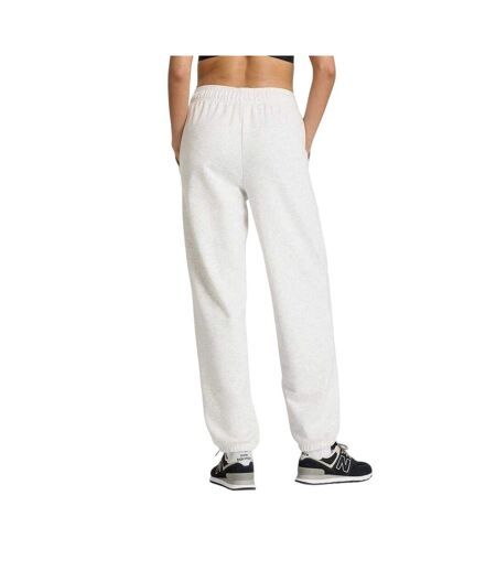 Womens/ladies Relaxed Fit Joggers Grey Marl New Balance