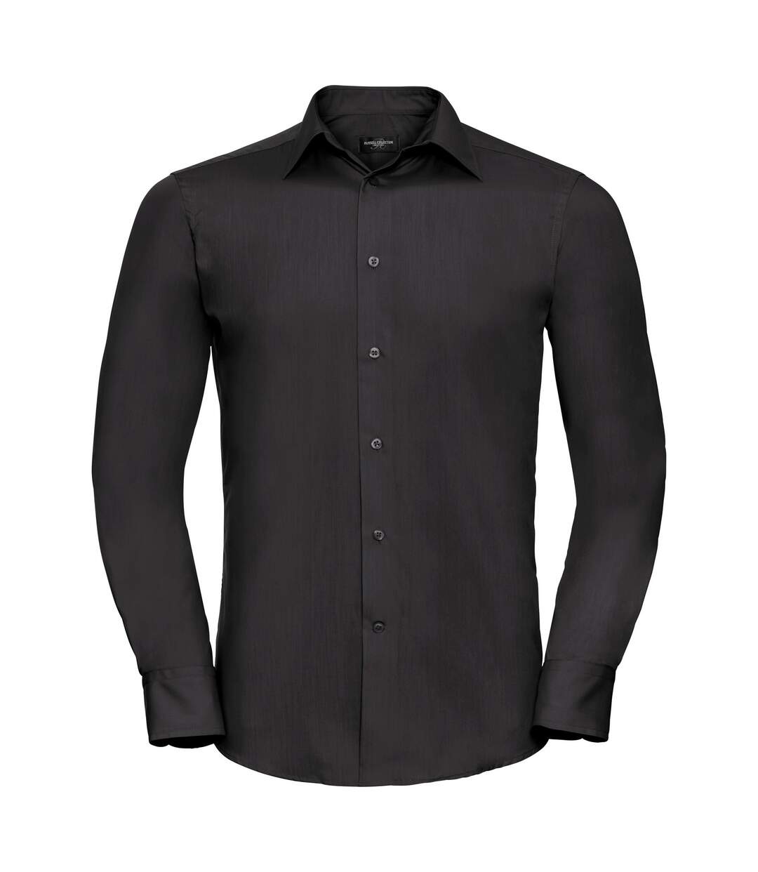 Chemise à manches longues  collection pour homme noir Russell Russell