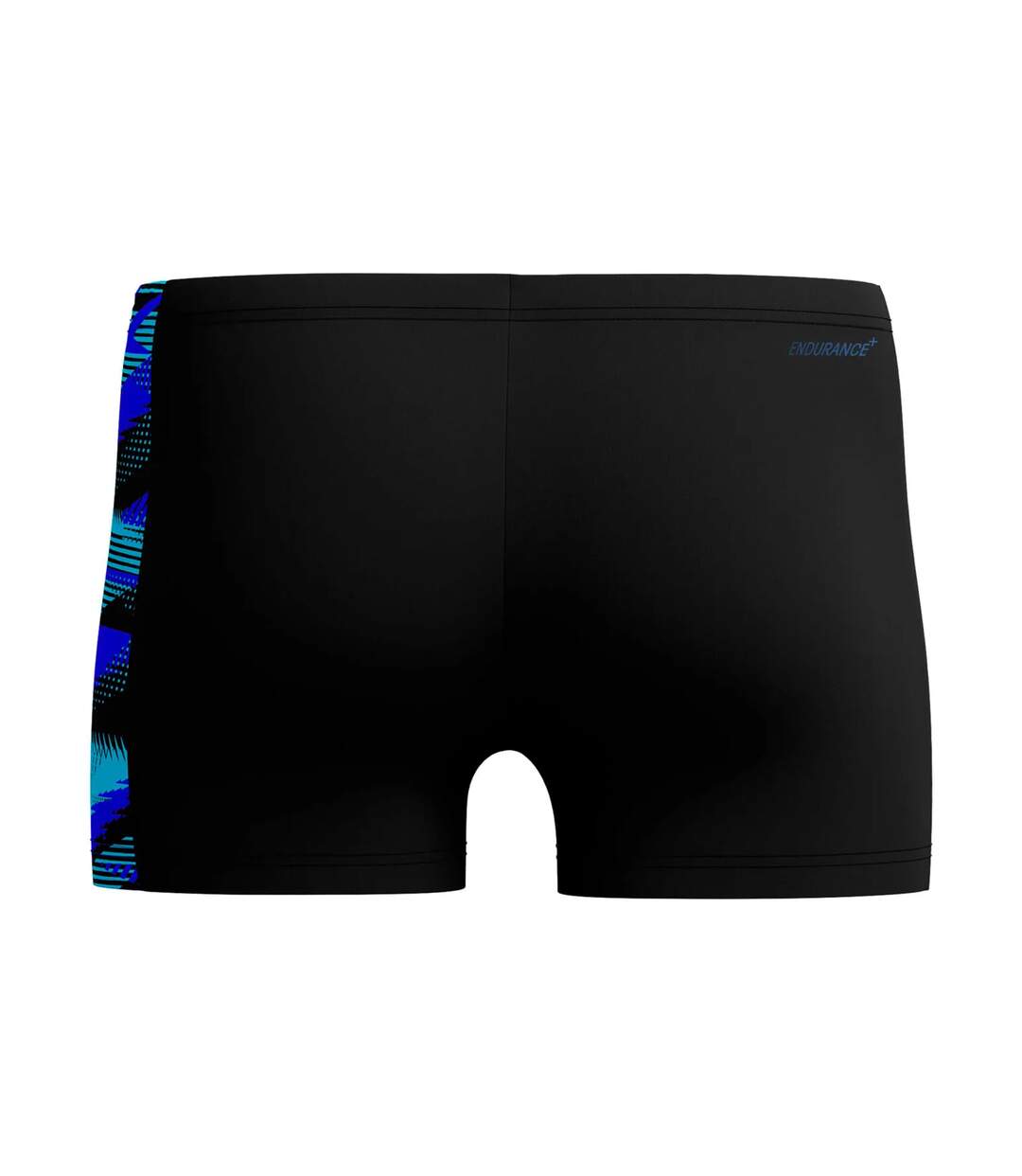 Mens Hyperboom Contrast Panel Swim Shorts Black Cobalt Pop Speedo-3